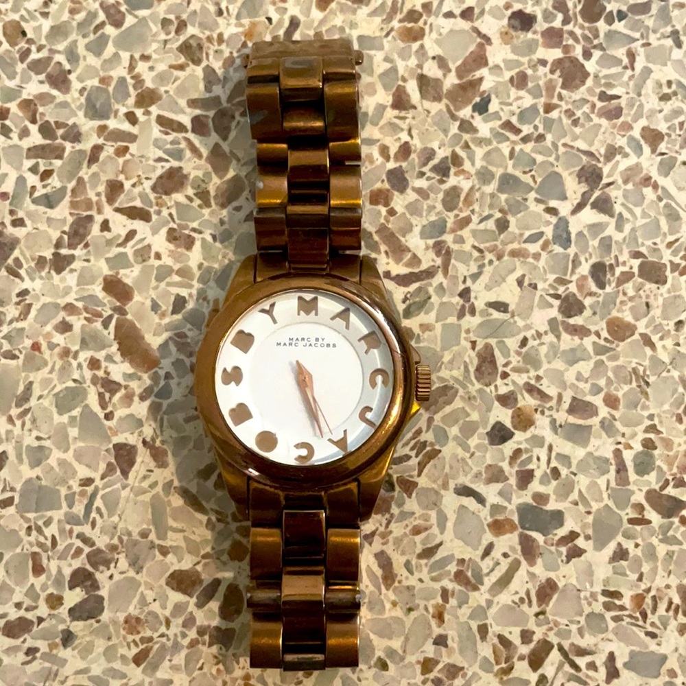Marc by Marc Jacobs Rose Gold Watch